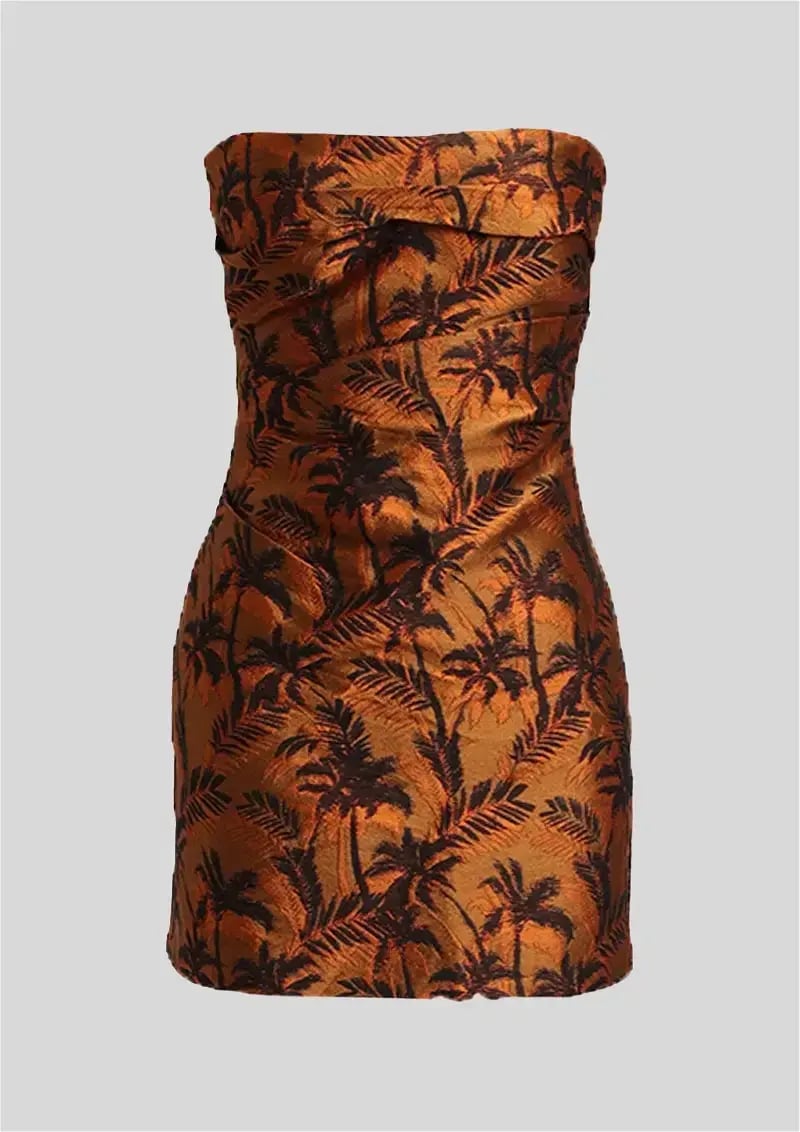 Bec & Bridge Far Out Mini Dress Print Size 6 photo 5