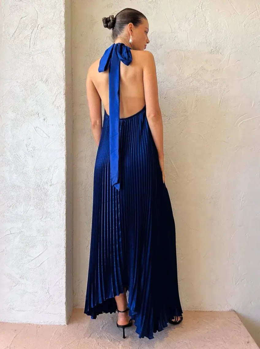 L'Idee Opera Gown in Regal Blue Size 10 / M photo 3