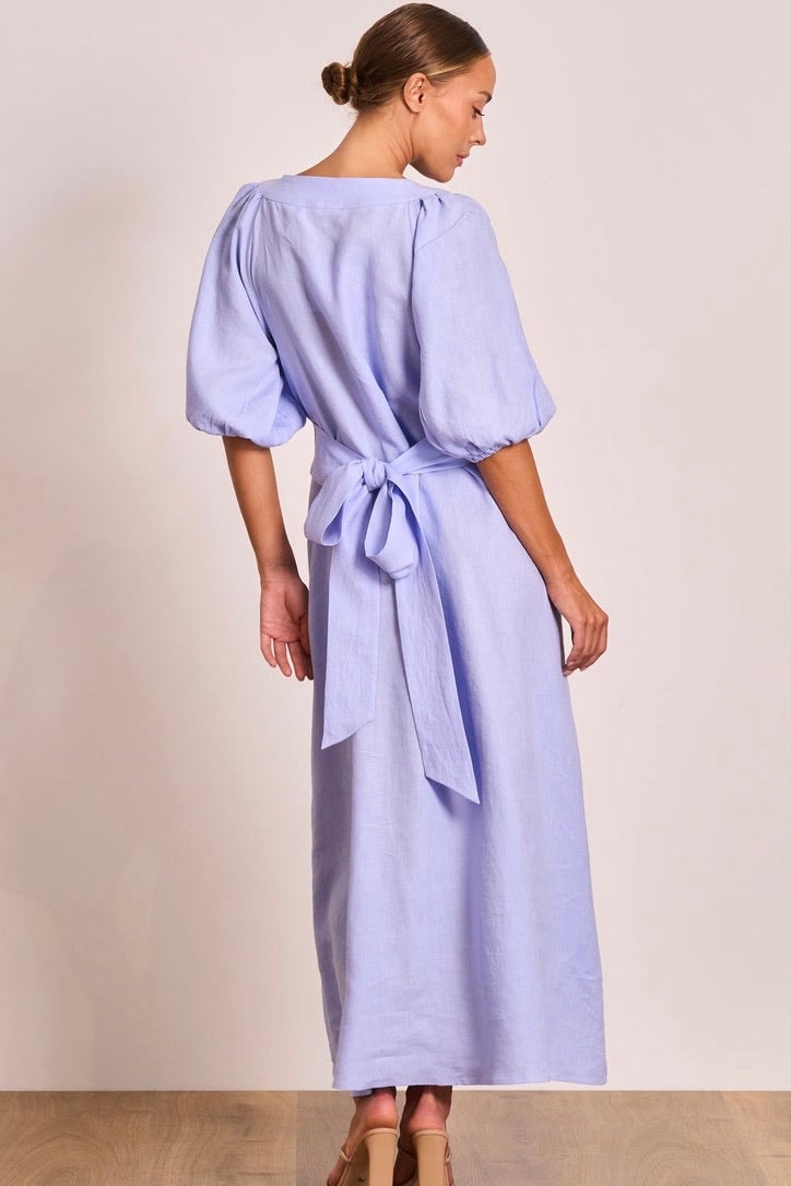 Pasduchas Meadows Button Midi Dress - Jacaranda photo 4