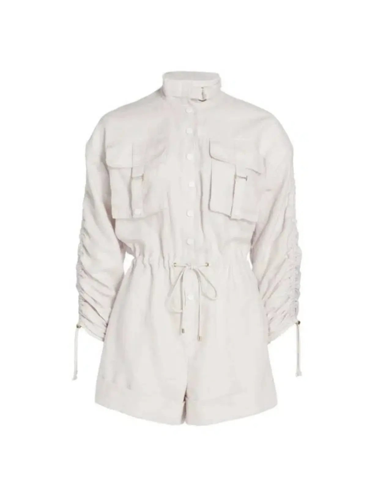 Zimmermann Utility Playsuit Dove Size 1 / AU 10 photo 4