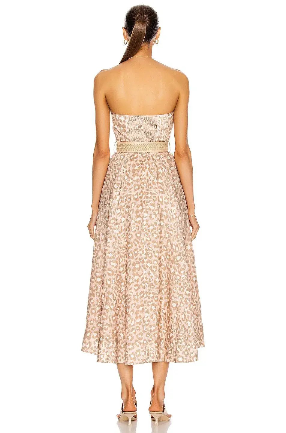 Zimmermann Carnaby Bustier Midi Dress Print Size 0P / AU 6P photo 3