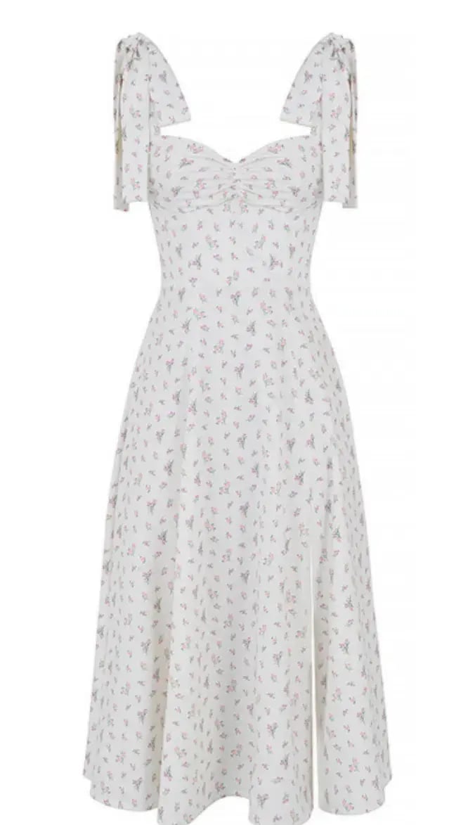 House of CB Alicia Midi Sundress White Floral Size S / AU 8 photo 5