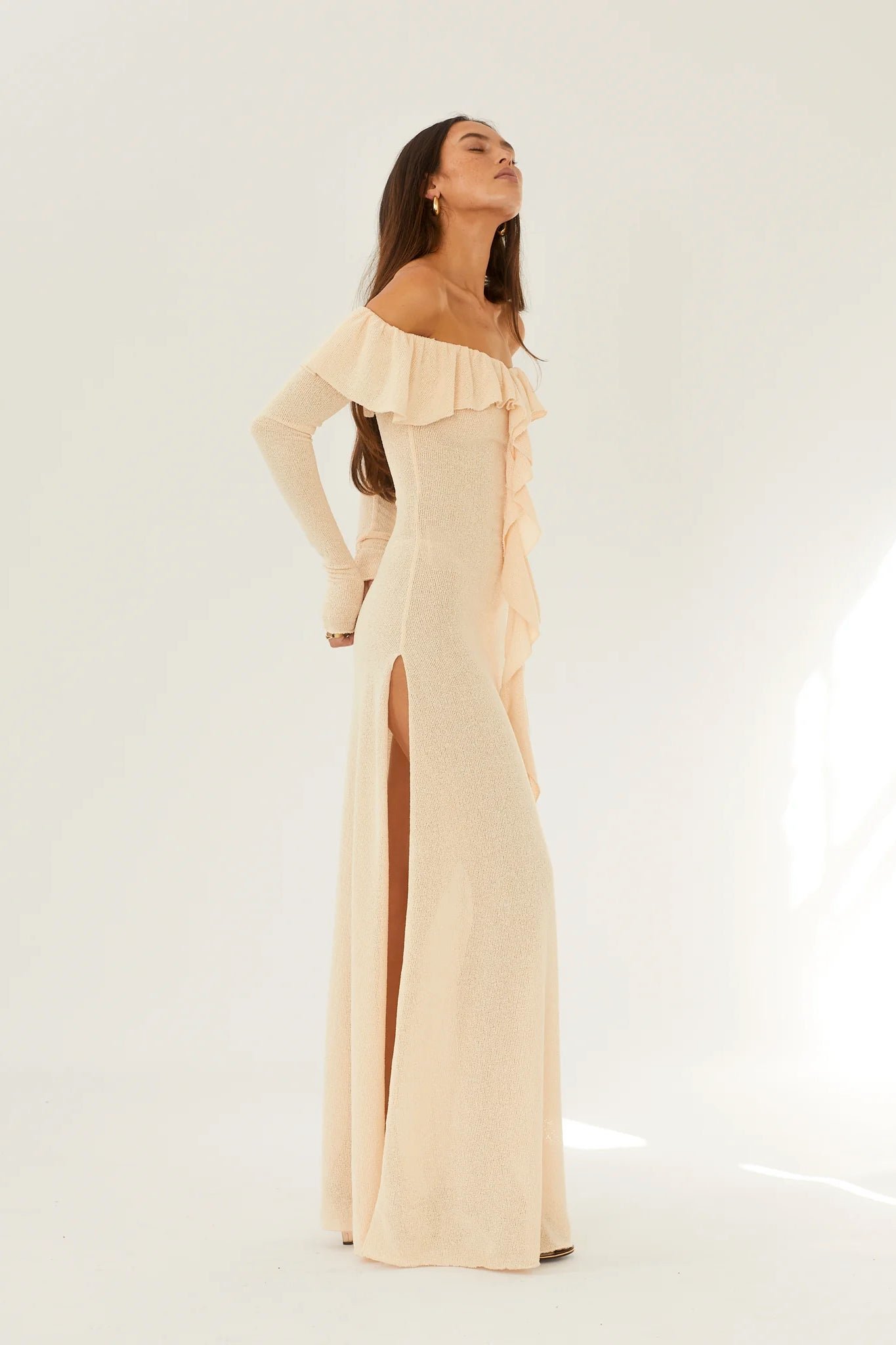ARCINA ORI MILA DRESS - BUTTER CREAM photo 6
