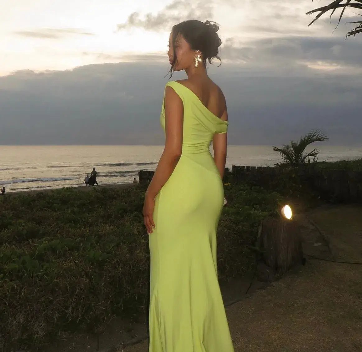 Natalie Rolt Bettina Gown Yellow Size 1/AU 8 photo 2