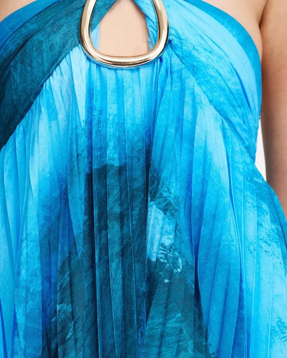 Acler Askham Maxi Dress Blue Size 14 photo 4
