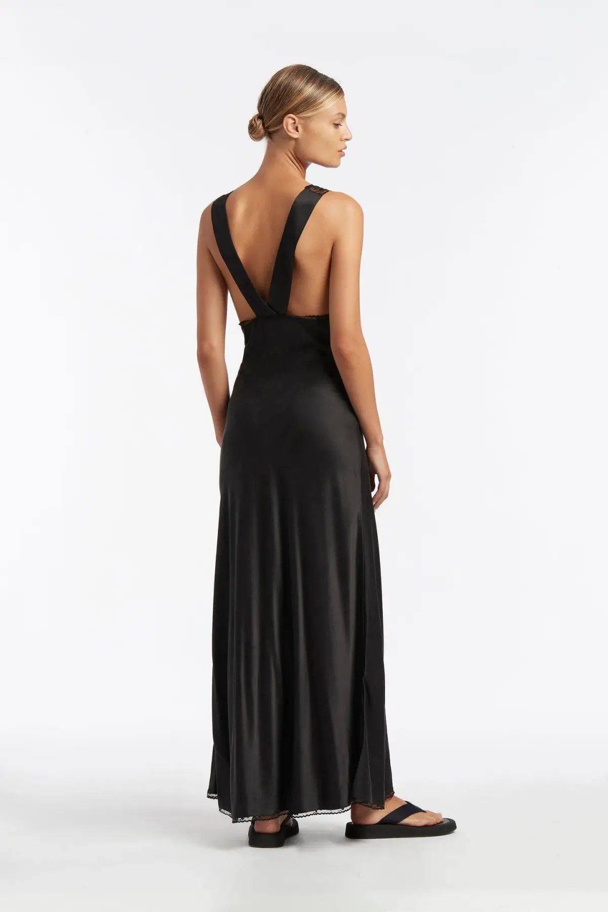 Sir the Label Aries Cut Out Dress Black Size AU 6 photo 2
