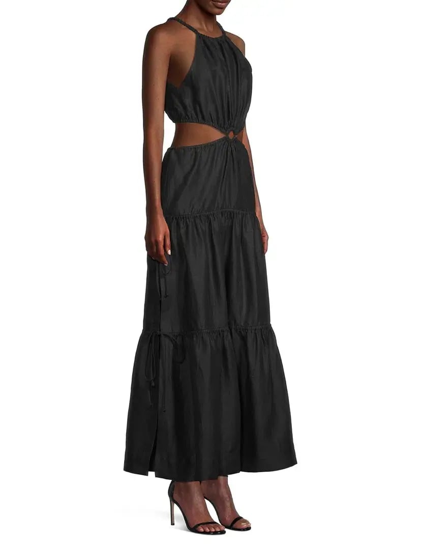 Bec and Bridge Helene Maxi Dress Black Size 8 photo 6