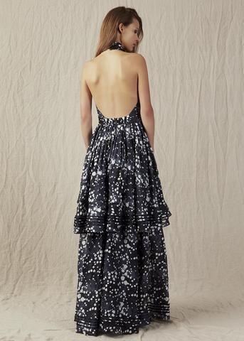 Aje Sienna Gala Dress Print Size 8 photo 2