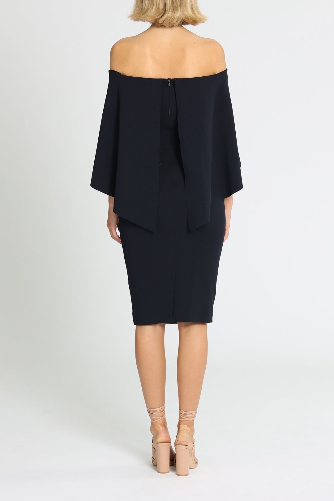 Composure Midi Dress - Black photo 4