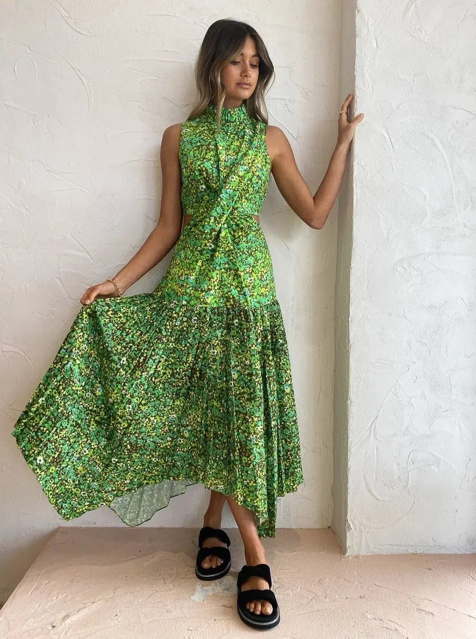Alemais Phyllis Dress Print Size AU 6 photo 3