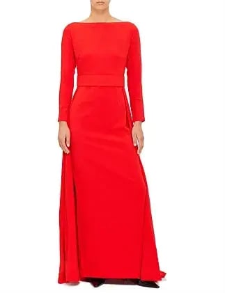 Solace London Shayla Maxi Dress Red Size 14 photo 5