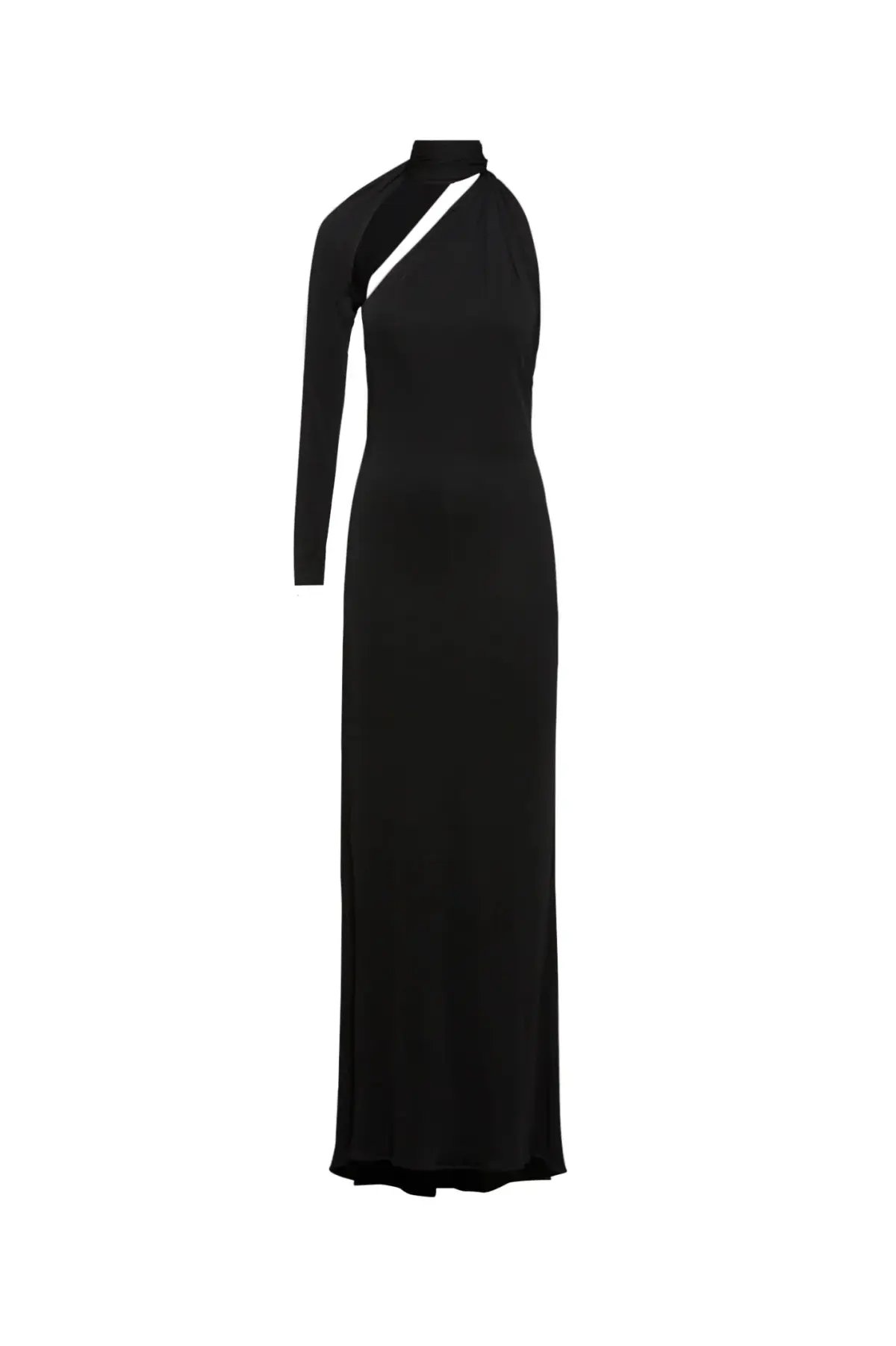 Scanlan Theodore Italian Knit Gown Black Size 6 photo 3