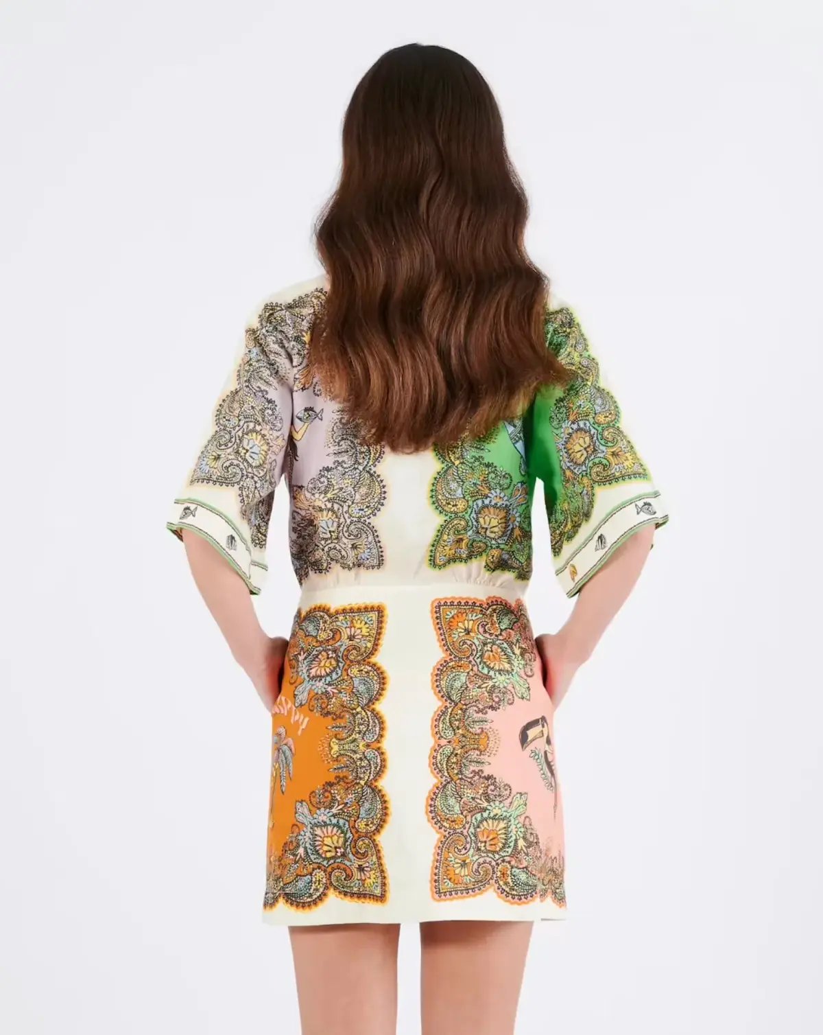 Alémais Trippy Troppo Mini Dress Print Size 12 photo 5