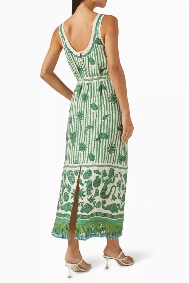 Alemais Lulu Sleeveless Midi Dress AU Size 6 photo 4
