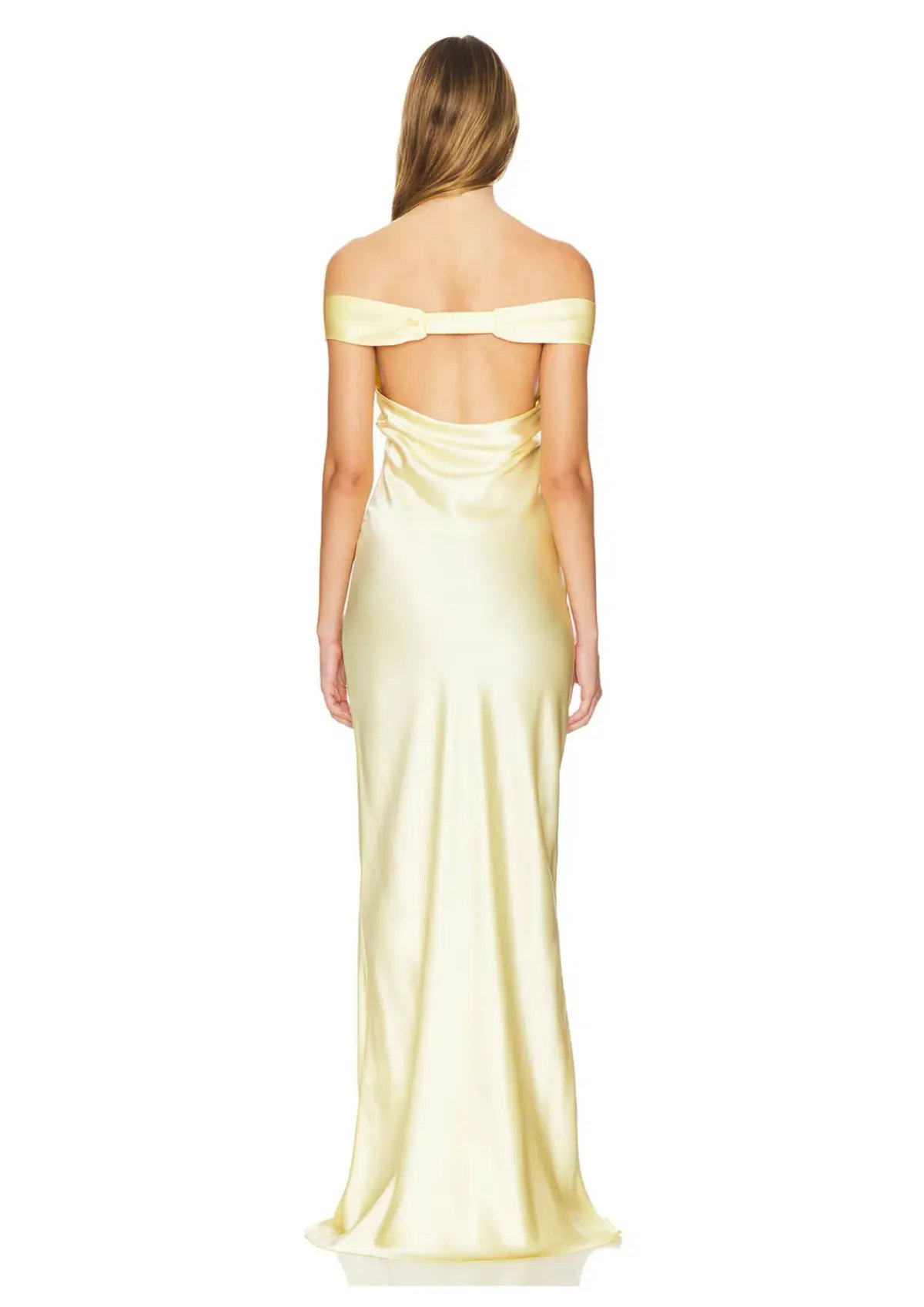 Natalie Rolt Bridget Dress in Lemon Yellow Size 6 photo 4