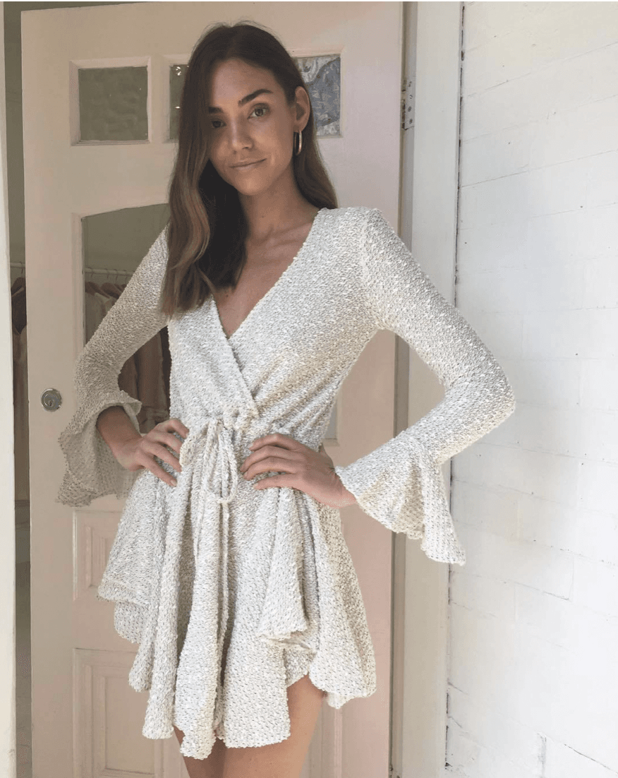 Shona Joy Aimee Frill Dress Size 10 photo 5