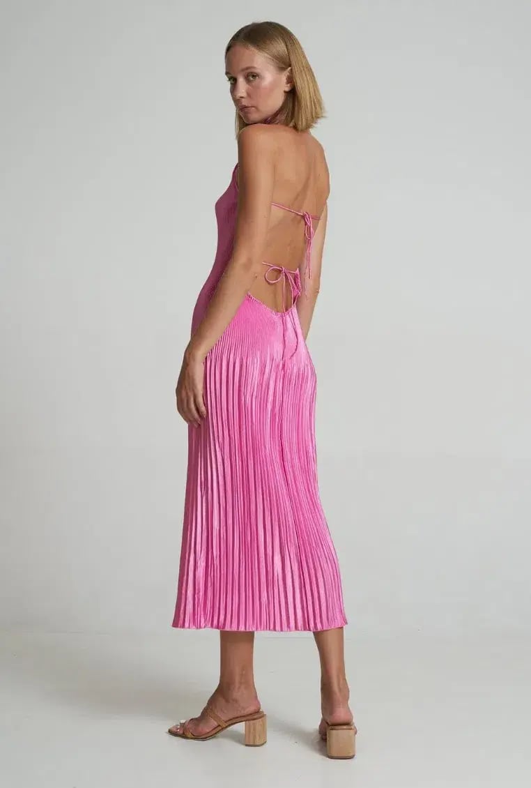 L'Idee Soiree Klum Gown in Hot Pink Size 10 photo 3