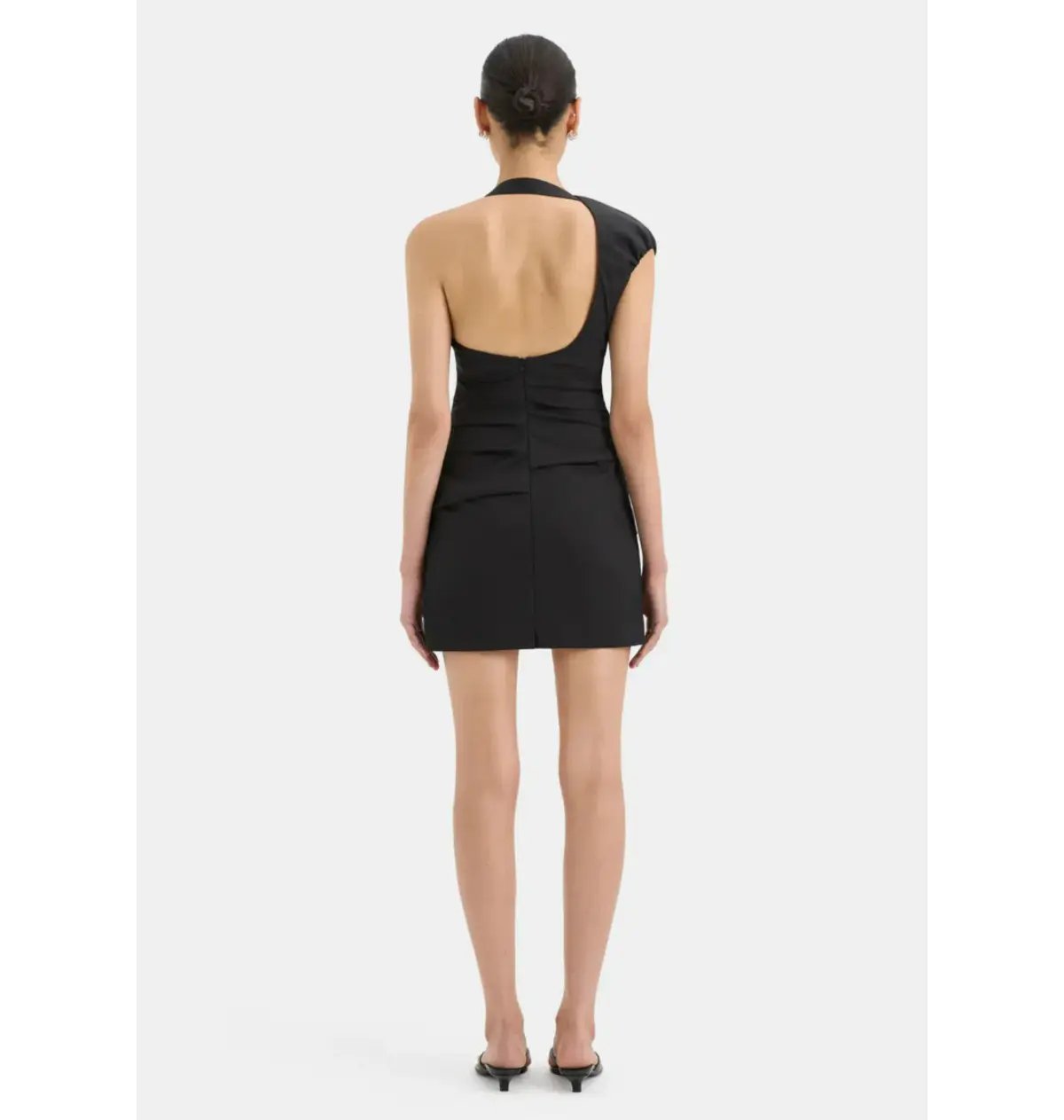 Sir the Label Azul Gathered Mini Dress Black Size 3 / AU 12 photo 3