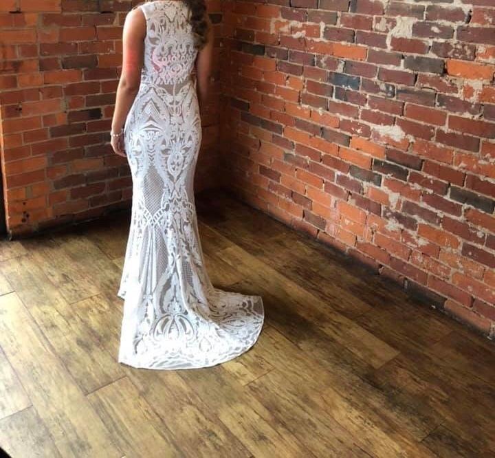 Jadore Floor length Dress size 10 photo 6