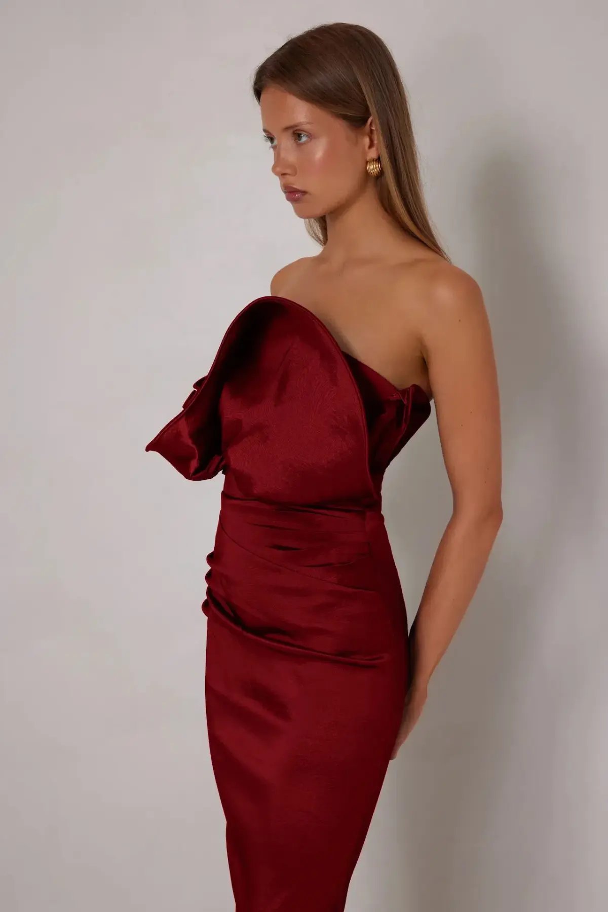 Elle Zeitoune Miles Maxi Wine Size 14 photo 3