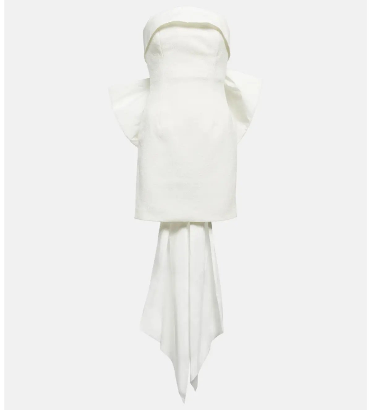 Rebecca Vallance Madeline Mini Dress Ivory Size AU 12 photo 7