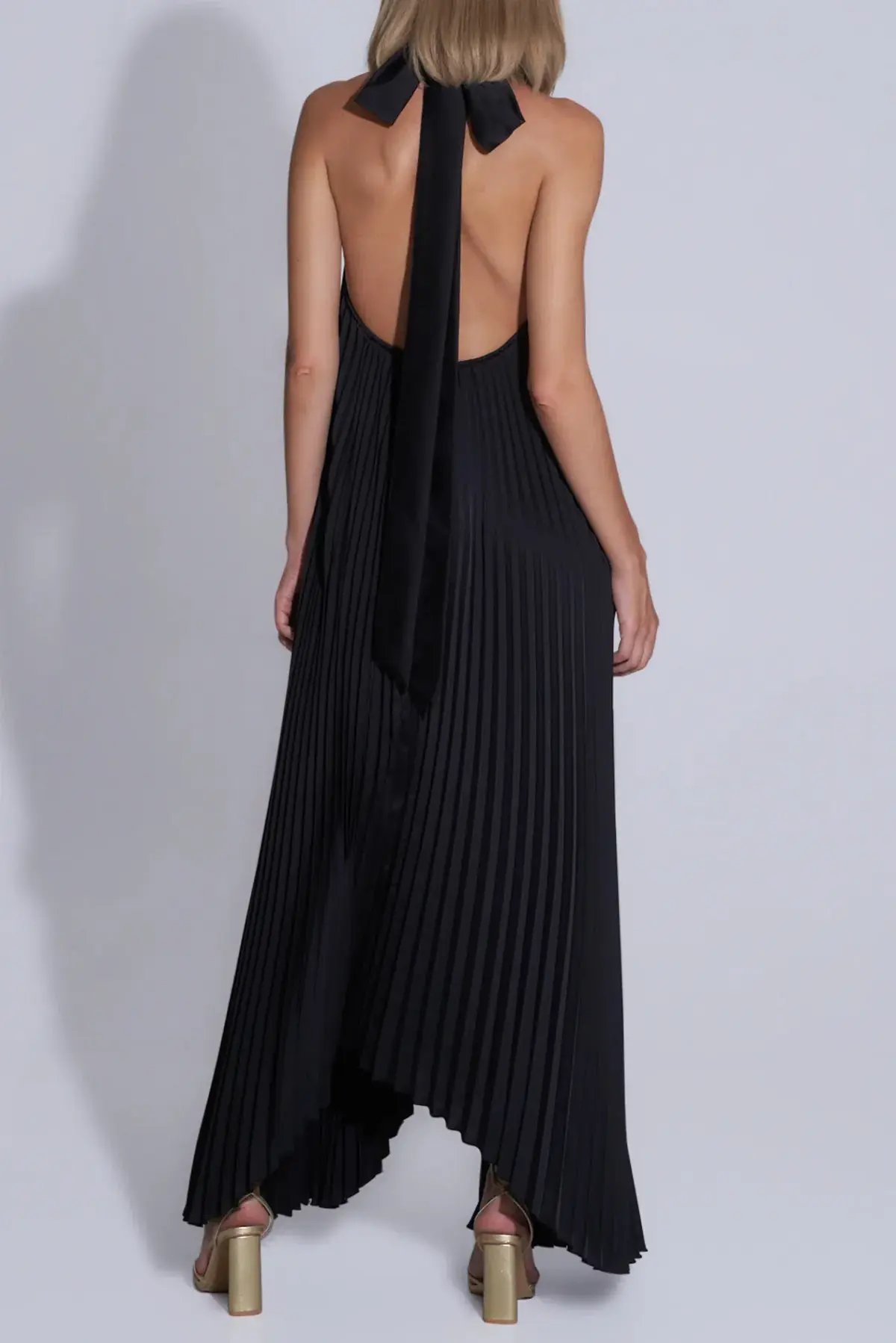 L’Idee Opera Gown Black Size 12 photo 4
