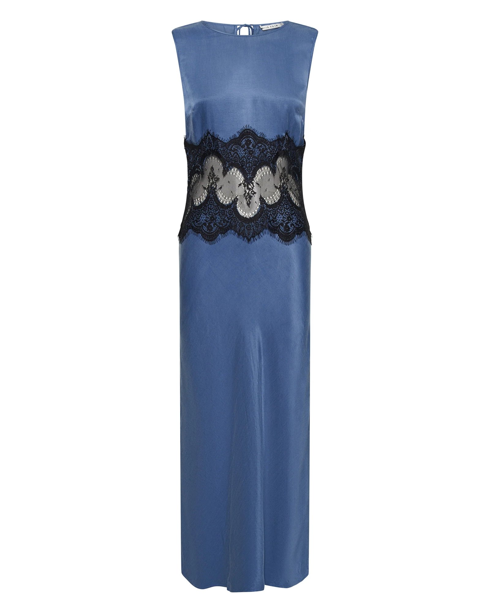 THIRD FORM VISIONS LACE TRIM TANK DRESS - SAPPHIRE photo 6