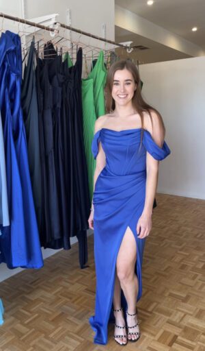 Tania Olsen Carmi Gown Blue photo 8