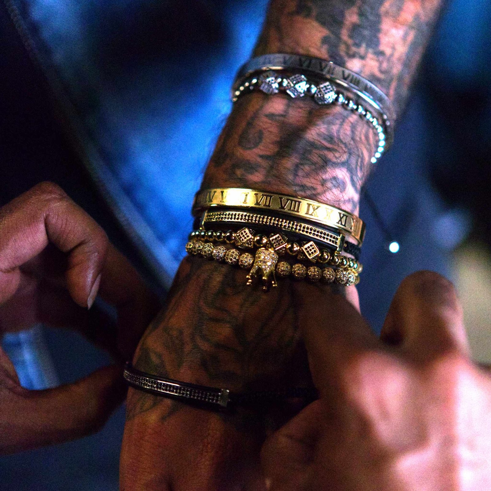 F With The King Bracelet - Gold photo 3