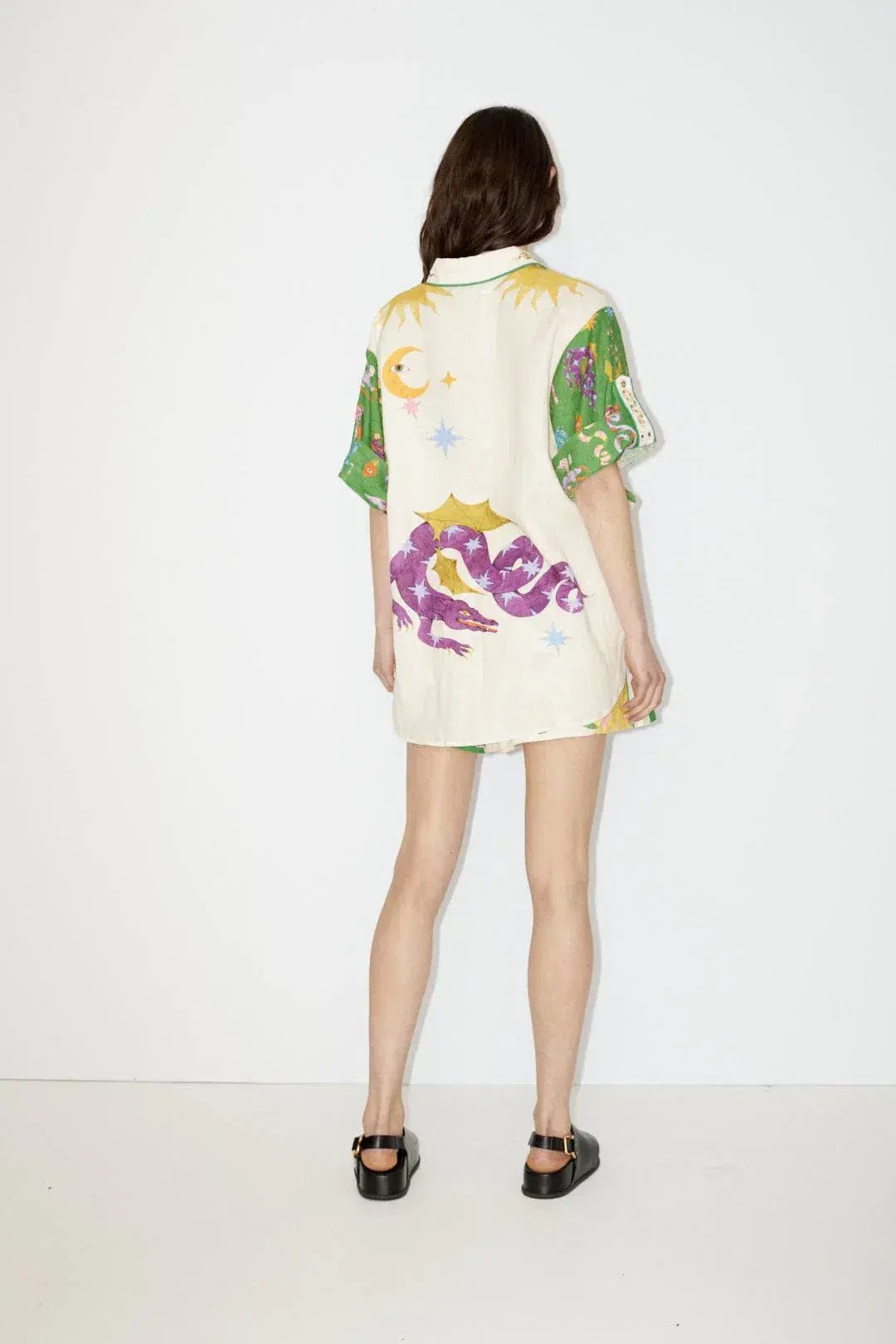 Alemais Seeker Shirt Print Size 6 photo 4