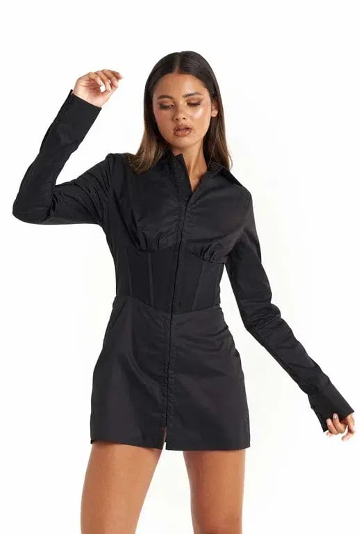 Nakedvice The Zach Dress Black Size 12 photo 2