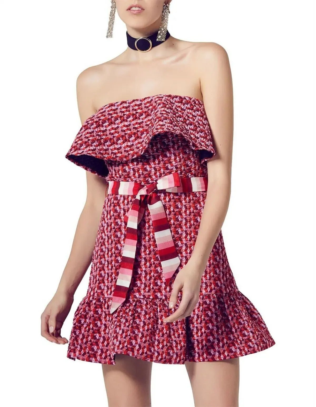 Atoir A Beautiful Mind Dress Multi Red Size AU 8 photo 4