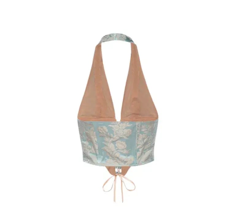 Miaou Mara Corset Top in Antoinette Size 8 photo 4