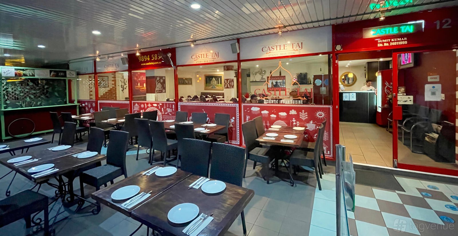 Entire Venue at Castle Taj Indian Tandoori Restaurant photo 10