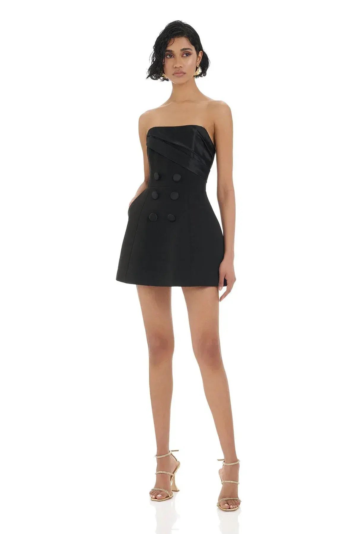 ELIYA THE LABEL North Dress XS Black photo 3