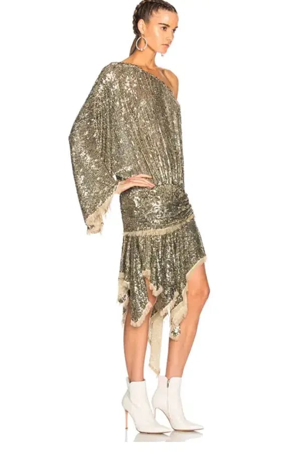Zimmermann Folly Elusive Mini Dress Sequin Size 1 / Au 10 photo 2