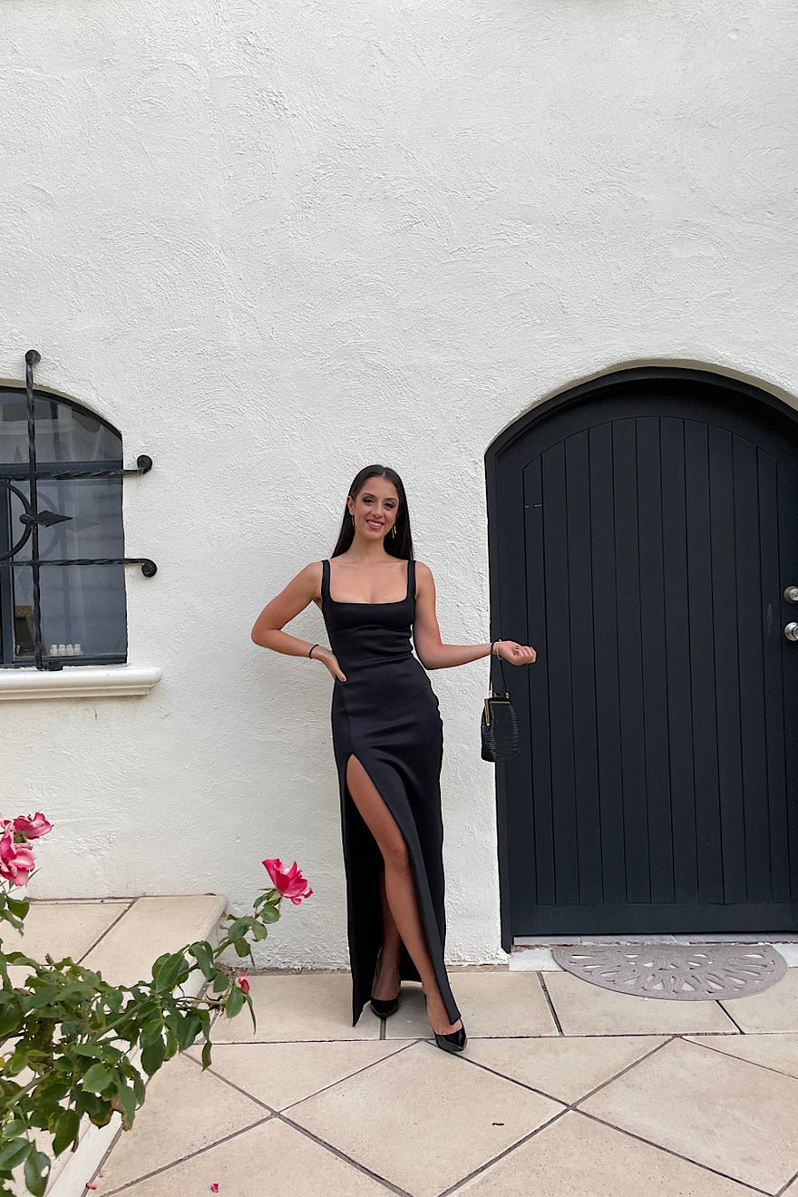 Natalie Rolt Jax Gown In Black photo 3