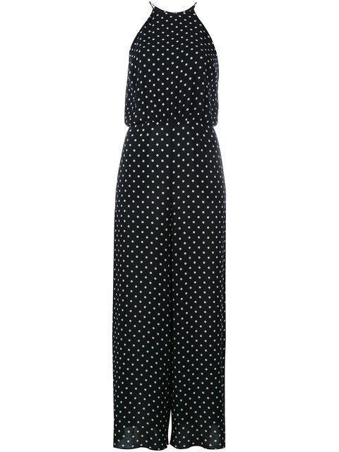 Zimmermann Mischief Polka Dot Jumpsuit Black Size 6 photo 4