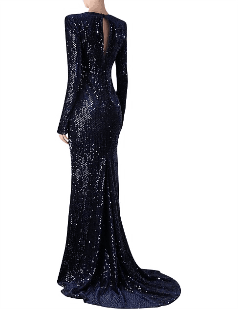 Carla Zampatti Royal Engagement Ball Gown Navy photo 2