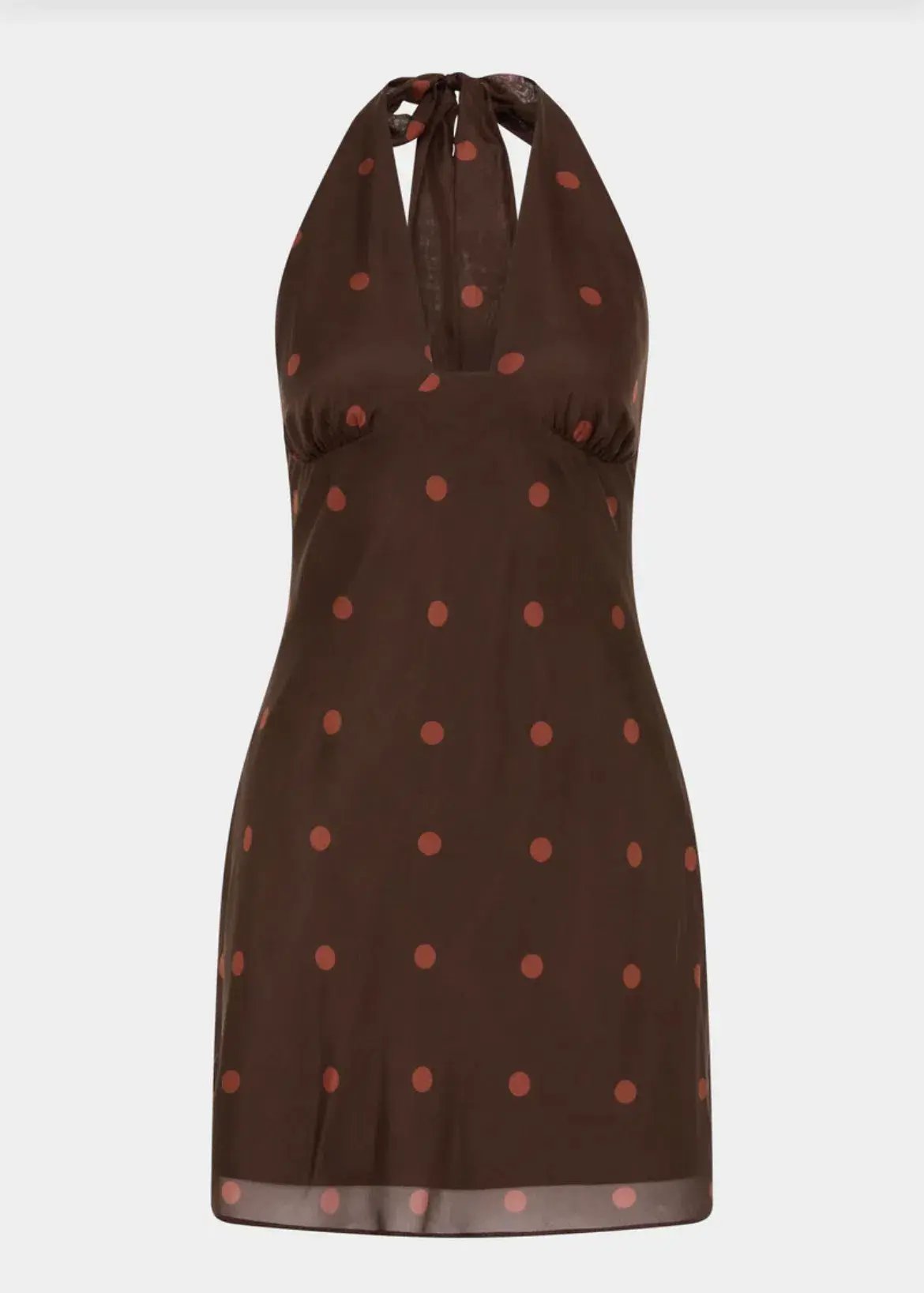Natalie Rolt Anastasia Mini Dress in Espresso Size 1 / AU 8 photo 19