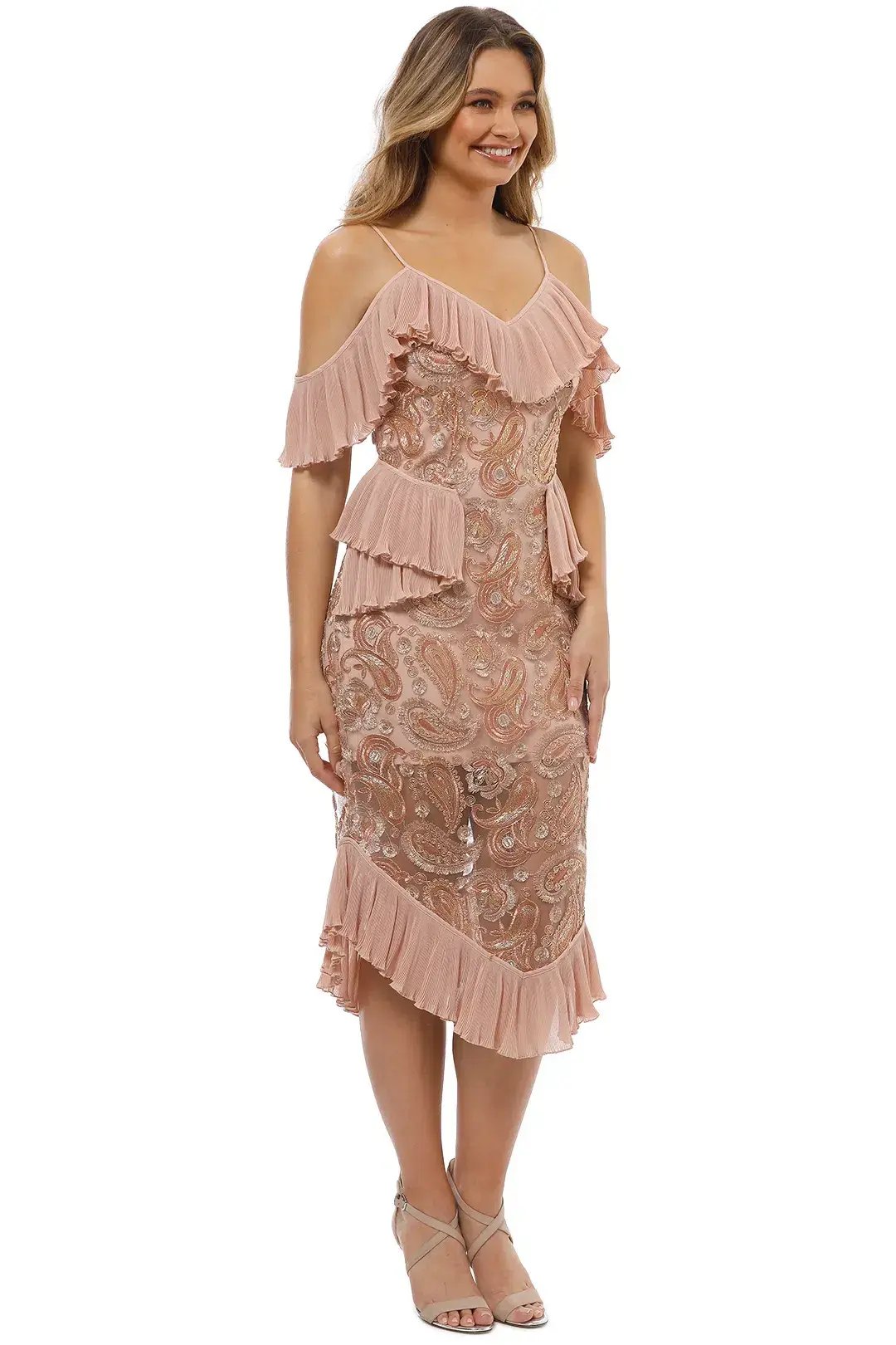 Alice McCall We Could Be Friends Dress Blush Size 10 photo 3