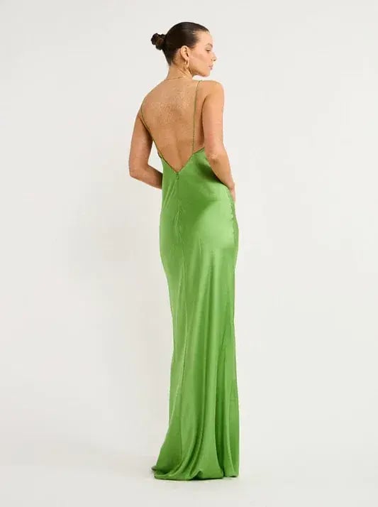 Rachel Gilbert Skye Gown in Green Size 1 / AU 8 photo 3