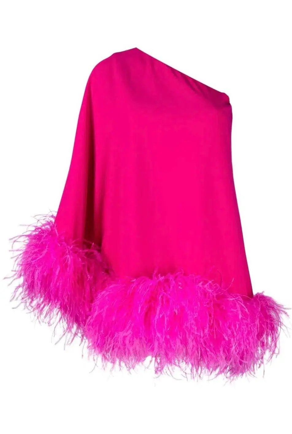 THE NEW ARRIVALS by İlkyaz Özel Marlene Feather Dress Pink Size 6/XS photo 2