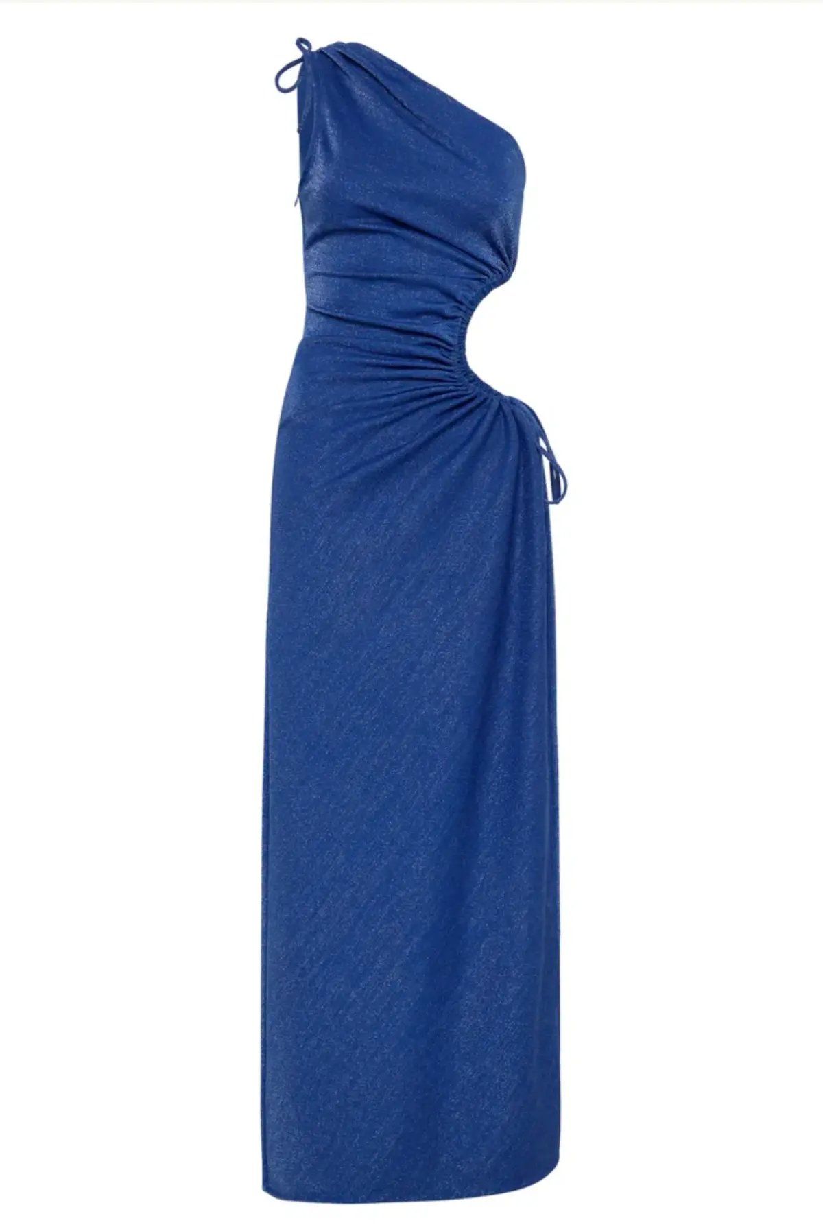 Sonya Moda Nour Cobalt Maxi Dress in Blue Shimmer Size 10 / M photo 7