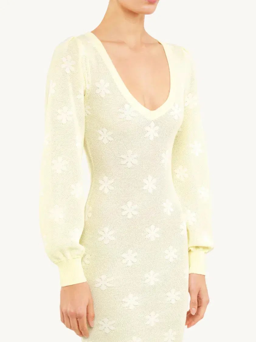 Asta Resort Lorena Dress Butter Creme Size AU 6 photo 5
