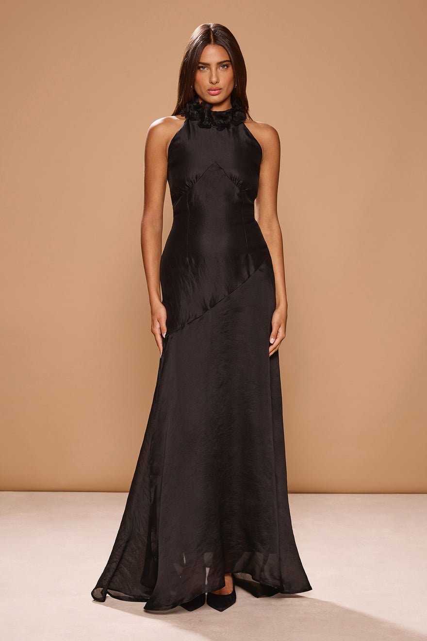 Sonya Noelle Gown - Black photo 4