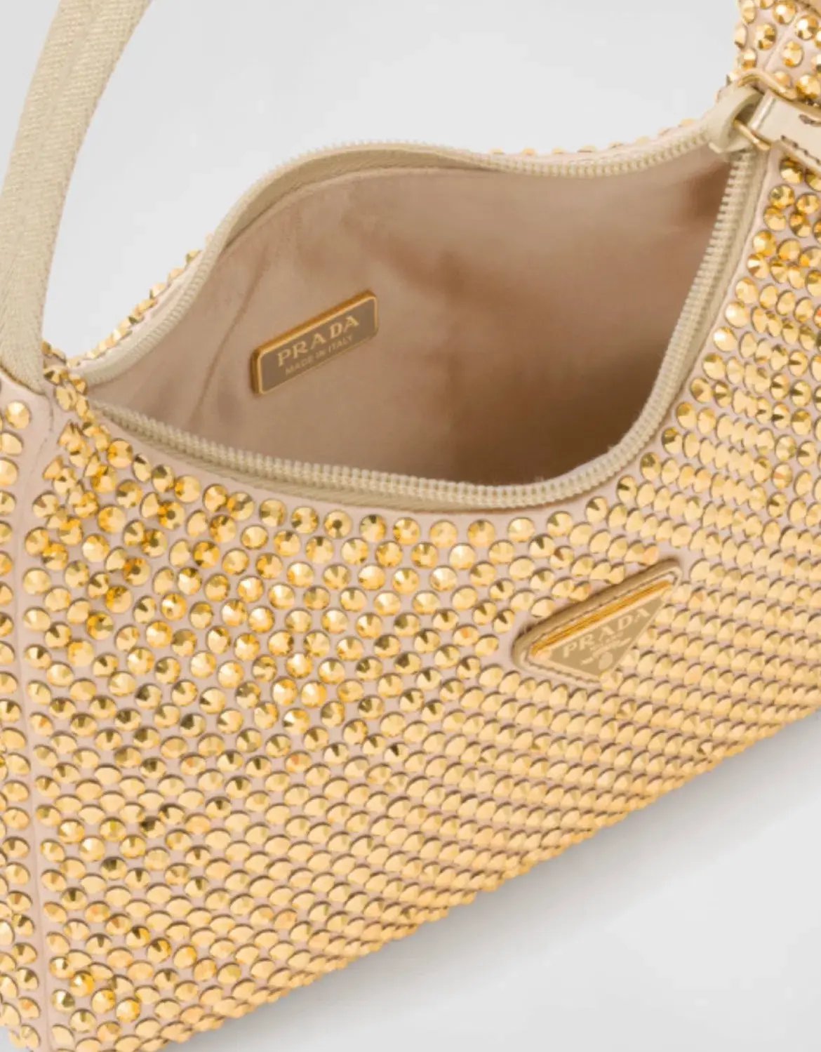 Prada Reedition Crystal Gold photo 3
