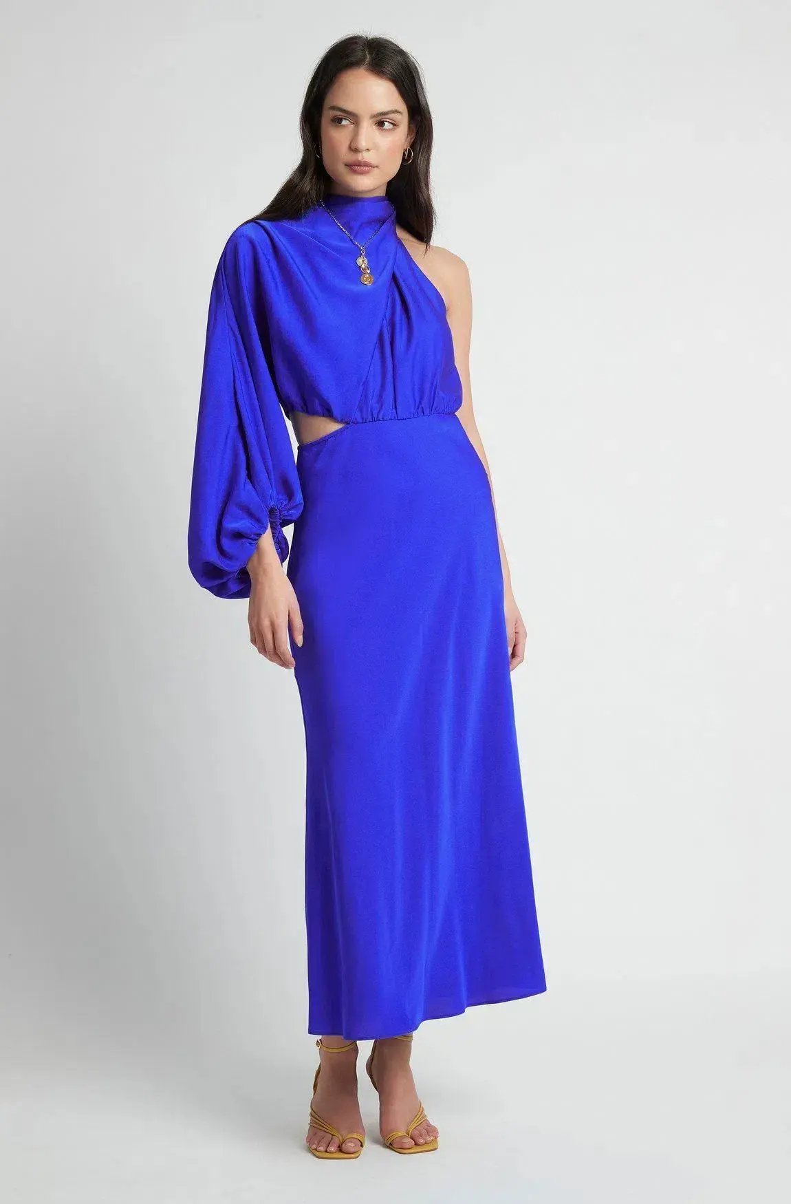 Sheike Olivia Maxi Dress Blue Size 16 photo 3