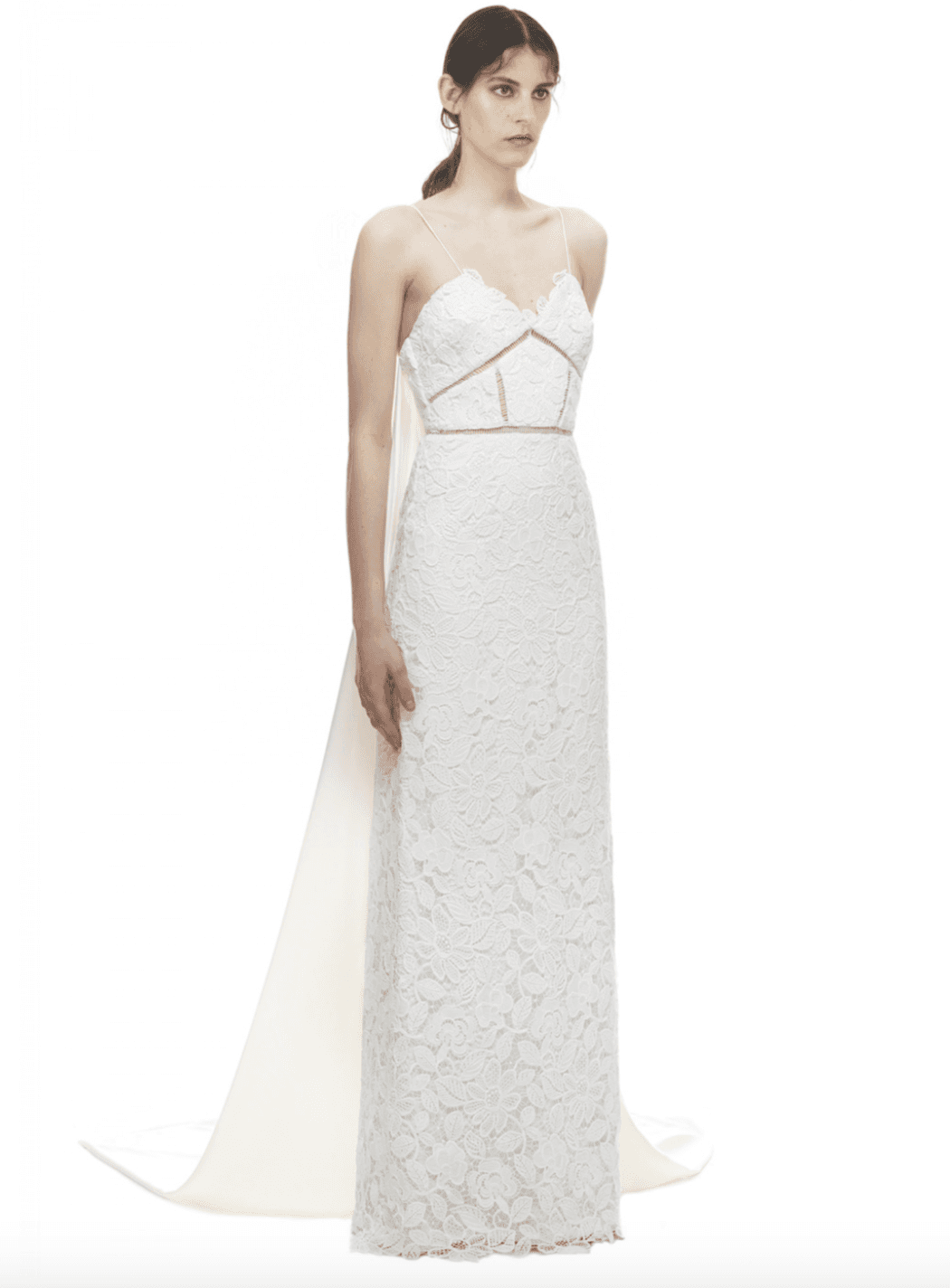 SELF PORTRAIT WHITE ANGELICA BRIDAL DRESS - SIZE 8 AU/4 US (RRP $1250) photo 4