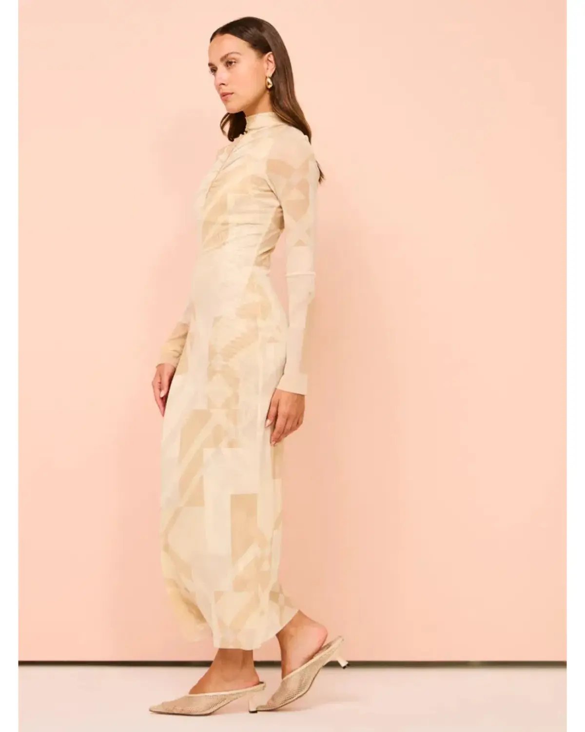 Camilla and Marc Esra Dress in Escra Print Size AU 10 photo 2
